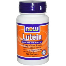 Лютеїн NOW Foods Lutein 10 mg 120 Softgels