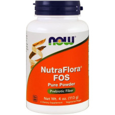 Пробіотик NOW Foods NUTRAFLORA FOS POWDER 4 OZ 113 g /23 servings/
