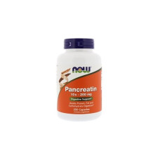 Панкреатін NOW Foods Pancreatin 10X 200 mg 250 Caps