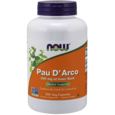 Мурашине дерево NOW Foods Pau D'Arco 500 mg 250 Veg Caps
