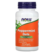 Комплекс для травлення NOW Foods Peppermint Gels 90 Softgels