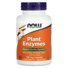 Травні ферменти NOW Foods Plant Enzymes 120 Veg Caps NOW-02966