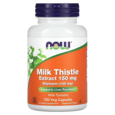 Розторопша NOW Foods Silymarin Milk Thistle 150 mg 120 Veg Caps