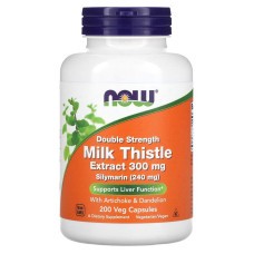 Розторопша NOW Foods Silymarin Milk Thistle 300 mg 200 Veg Caps