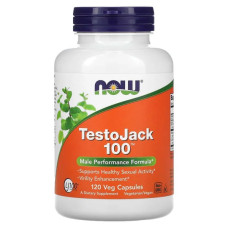 Тестостероновий комплекс NOW Foods Testo Jack 100 120 Veg Caps