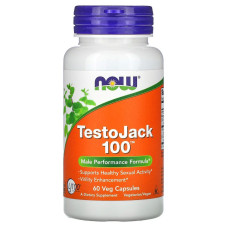 Тестостероновий комплекс NOW Foods Testo Jack 100 60 Veg Caps