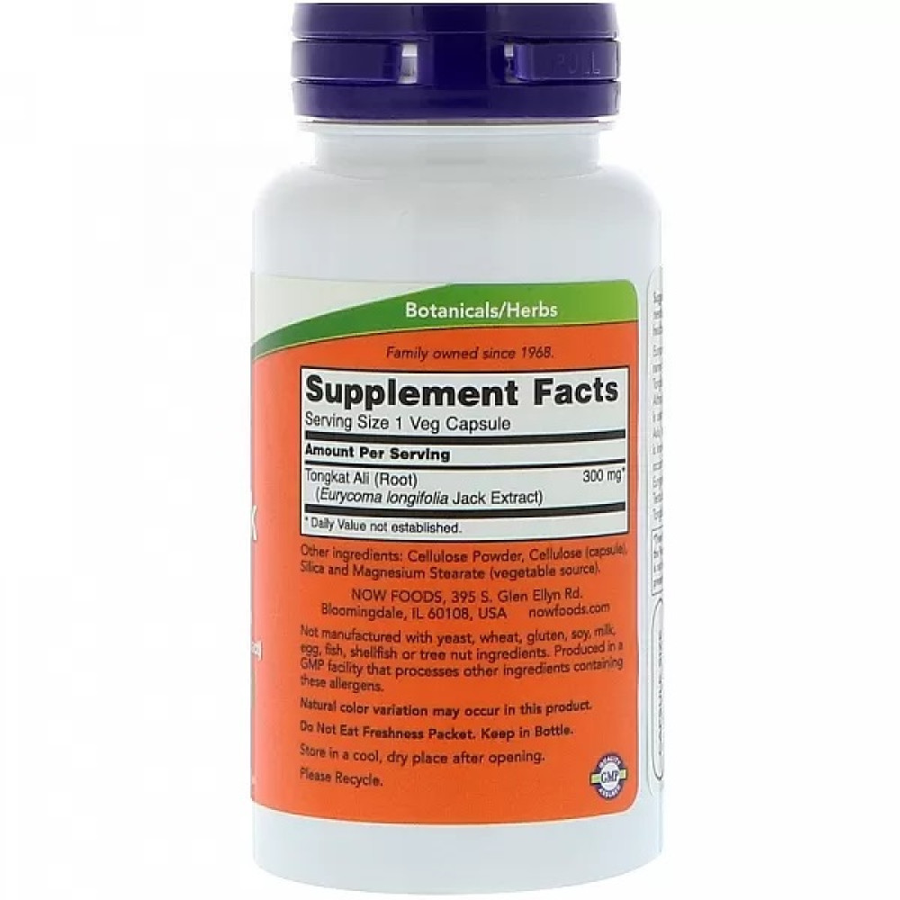 Тестостероновий комплекс NOW Foods Testo Jack 300 60 Veg Caps