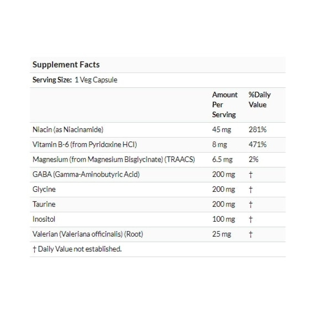 Амінокомплекс NOW Foods True Calm 90 Veg Caps NOW-00155
