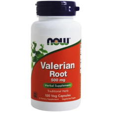 Комплекс для профілактики нервової системи NOW Foods Valerian Root 500 mg 100 Veg Caps