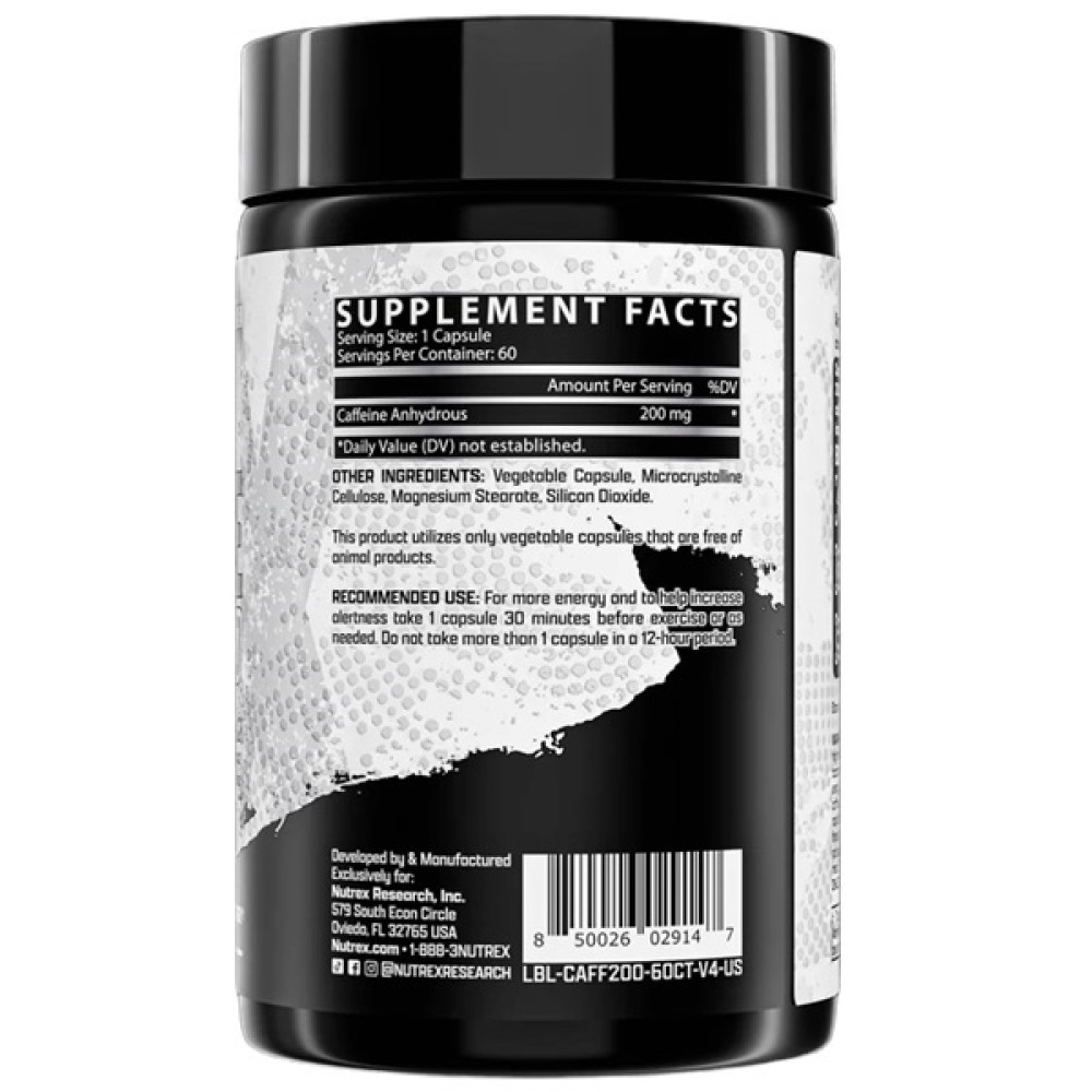 Енергетик Nutrex Lipo-6 Caffeine 60 Caps