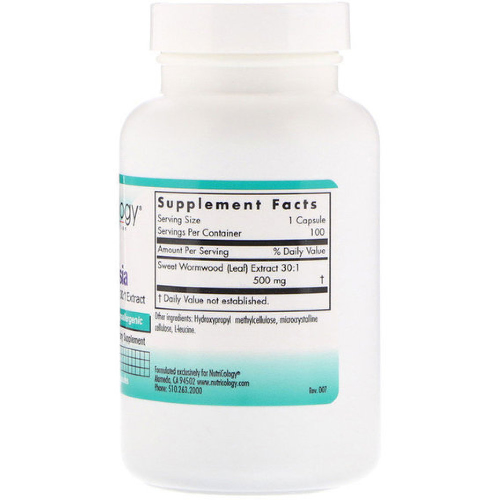Полин Nutricology Artemisia 100 Caps ARG-51160