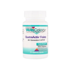 Фолієва кислота Nutricology QuatreActiv Folate 90 Veg Caps