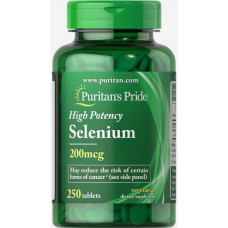 Селен Puritan's Pride Selenium 200 mcg 250 Tabs