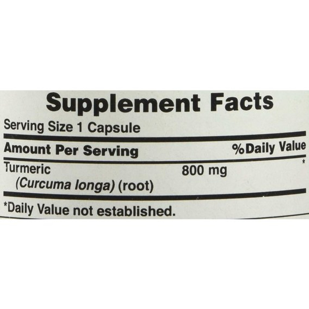 Куркума Puritan's Pride Turmeric 800 mg 100 Caps
