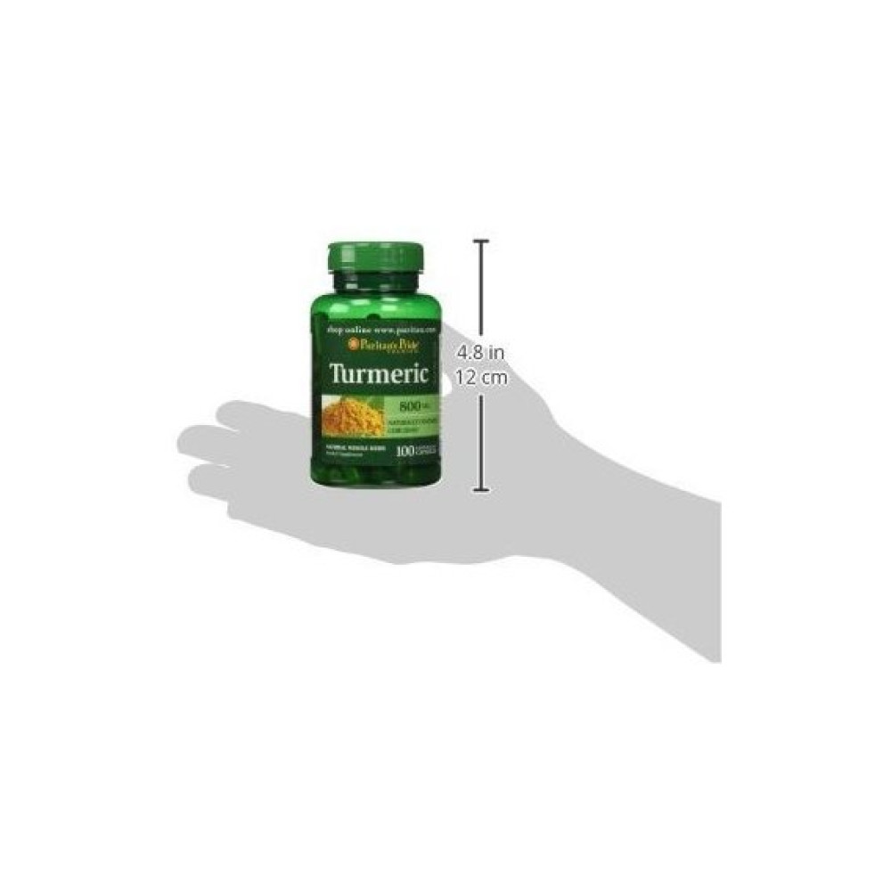 Куркума Puritan's Pride Turmeric 800 mg 100 Caps