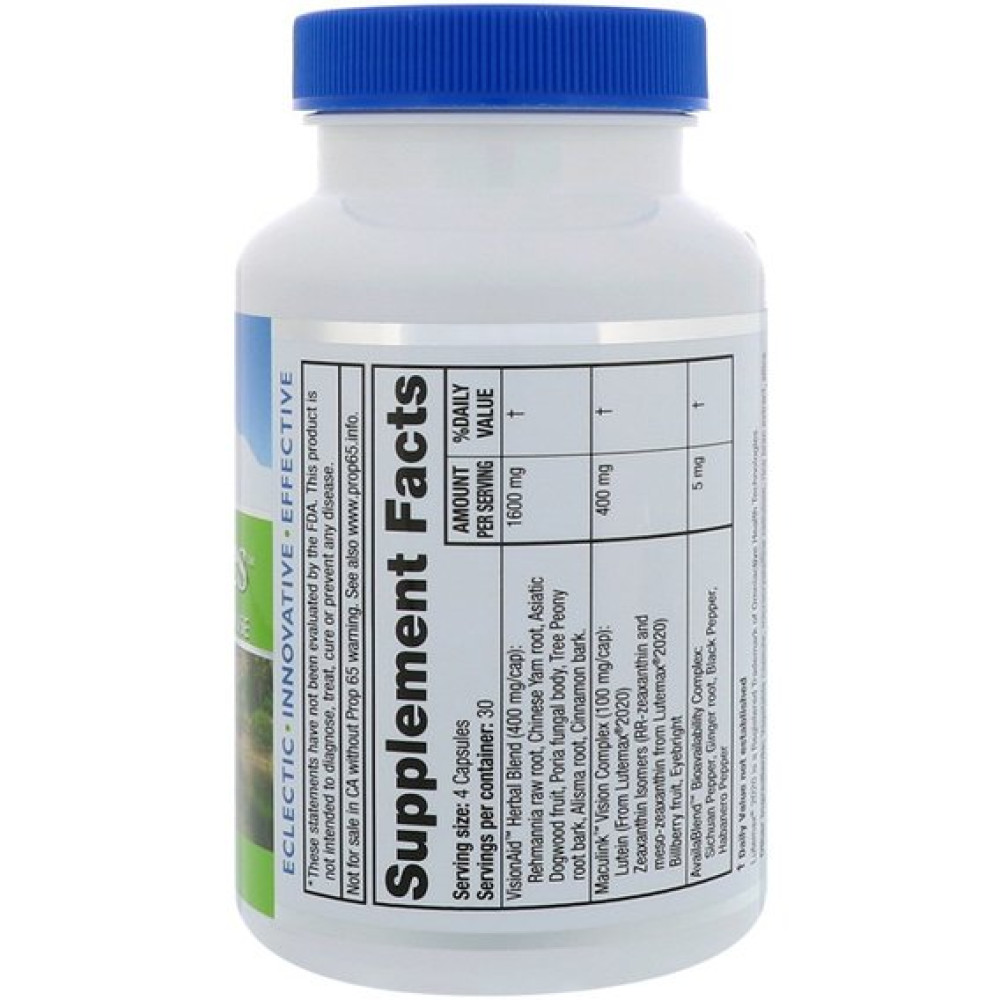 Комплекс для профілактики зору RidgeCrest Herbals EssentialEyes 120 Veg Caps RCH197