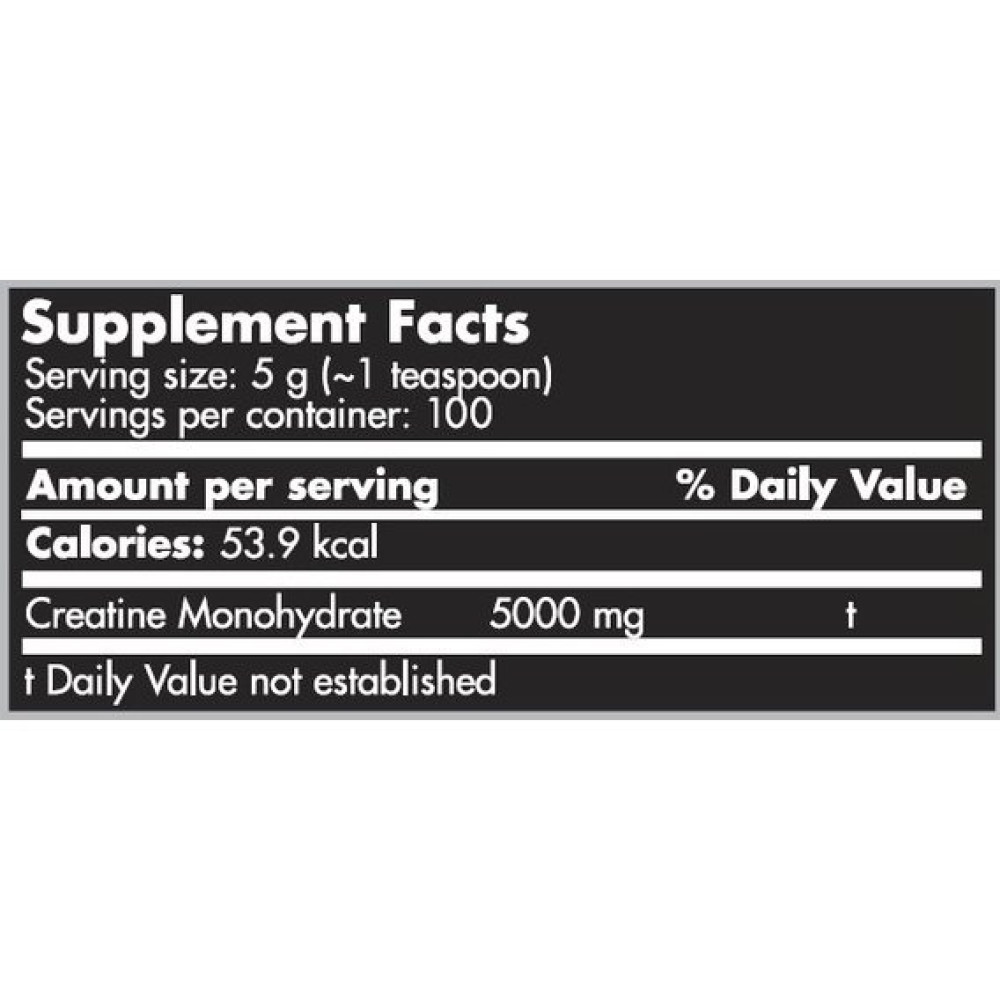 Креатин моногідрат Scitec Nutrition 100% Creatine Monohydrate 500 g /100 servings/ Unflavored