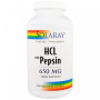 Бетаїну гідрохлорид Solaray HCL with Pepsin 650 mg 250 Veg Caps SOR-04815