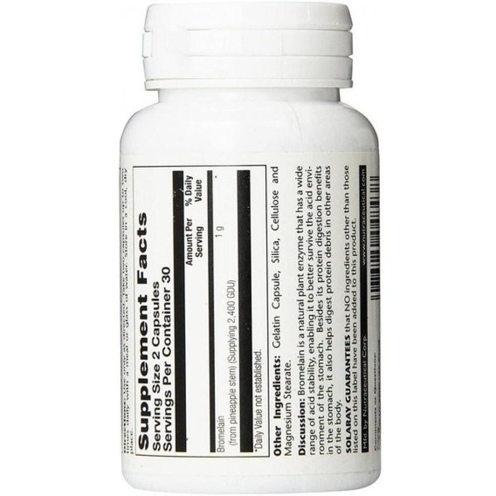 Мікроелемент Залізо Solaray Iron Asporotate 18 mg 100 Caps SOR-04600