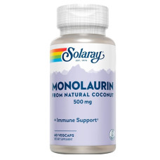 Натуральна добавка для імунітету Solaray Monolaurin 500 mg 60 Veg Caps