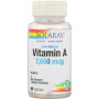 Вітамін A Solaray Dry Form Vitamin A, 25.000 IU 60 Veg Caps SOR-04130