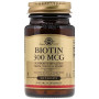Біотин Solgar Biotin 300 mcg 100 Tabs
