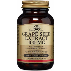 Екстракт виноградних кісточок Solgar Grape Seed Extract 100 mg 60 Veg Caps
