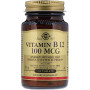 Вітамін Б12 Solgar Vitamin B12 100 mcg 100 Veg Tabs SOL-03180
