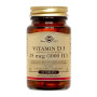 Вітамін D Solgar Vitamin D3 (Cholecalciferol) 1000 IU 90 Tabs