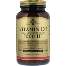 Вітамін D Solgar Vitamin D3 (Cholecalciferol) 5000 IU 240 Veg Caps Вітамін D Solgar Vitamin D3 (Cholecalciferol) 5000 IU 240 Veg Caps