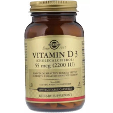 Вітамін D Solgar Vitamin D3 (Cholecalciferol) 2200 IU 100 Veg Caps SOL03317 Вітамін D Solgar Vitamin D3 (Cholecalciferol) 2200 IU 100 Veg Caps SOL03317