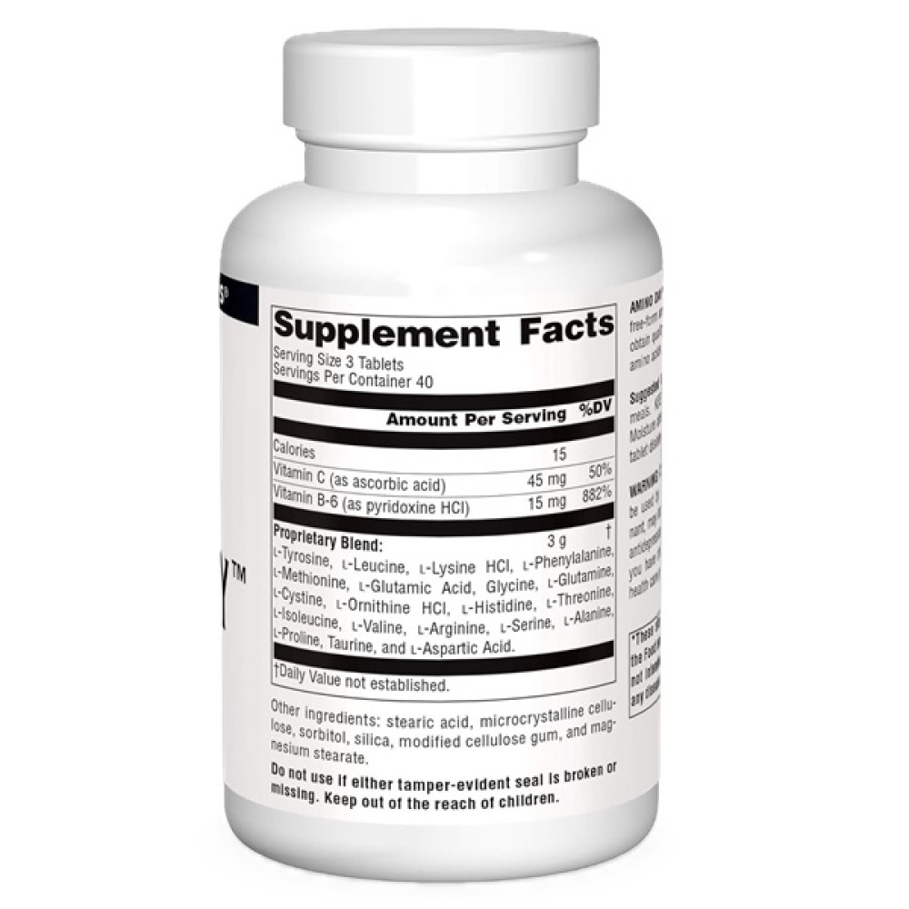 Амінокомплекс Source Naturals Amino Day 1000 mg 120 Tabs