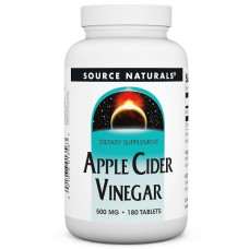 Яблучний оцет Source Naturals Apple Cider Vinegar 500 mg 180 Tabs