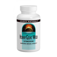 Тонізуючий засіб Source Naturals Horny Goat Weed (Epimedium) 1000 mg 30 Tabs