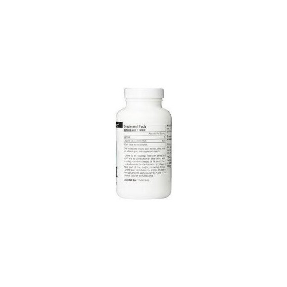 Амінокислота Лізін Source Naturals L-Lysine 1000 mg 100 Tabs