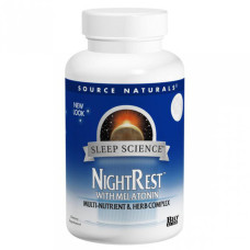 Комплекс для сну Source Naturals NightRest 50 Tabs