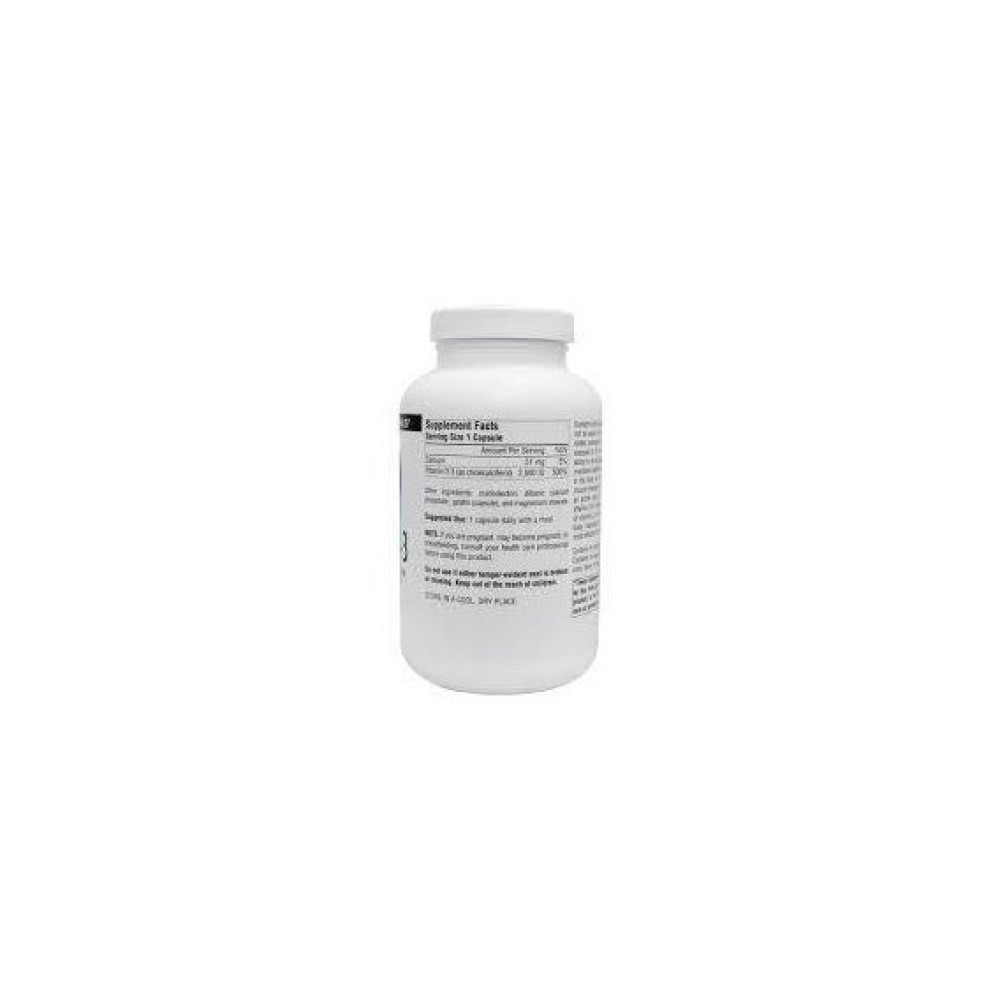 Вітамін D Source Naturals Vitamine D-3, 2000 МЕ 200 Caps