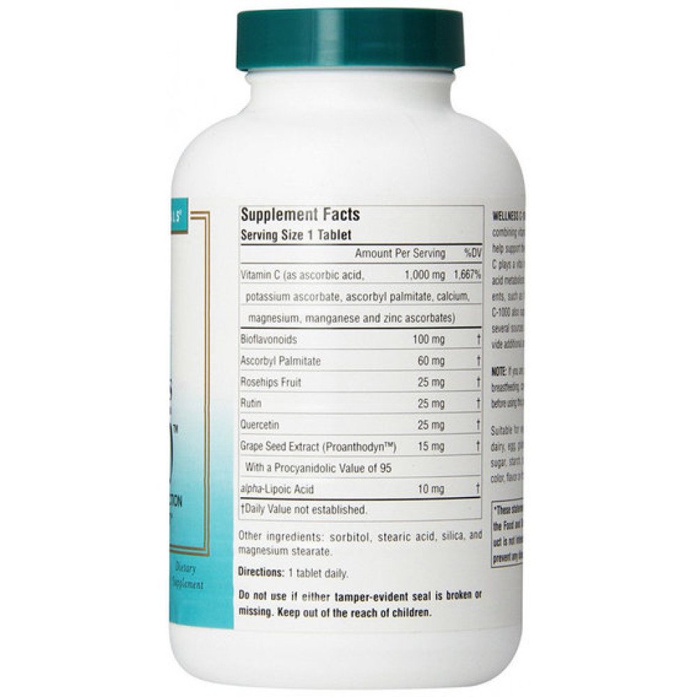 Вітамін C Source Naturals Wellness Vitamin C-1000 50 Tabs