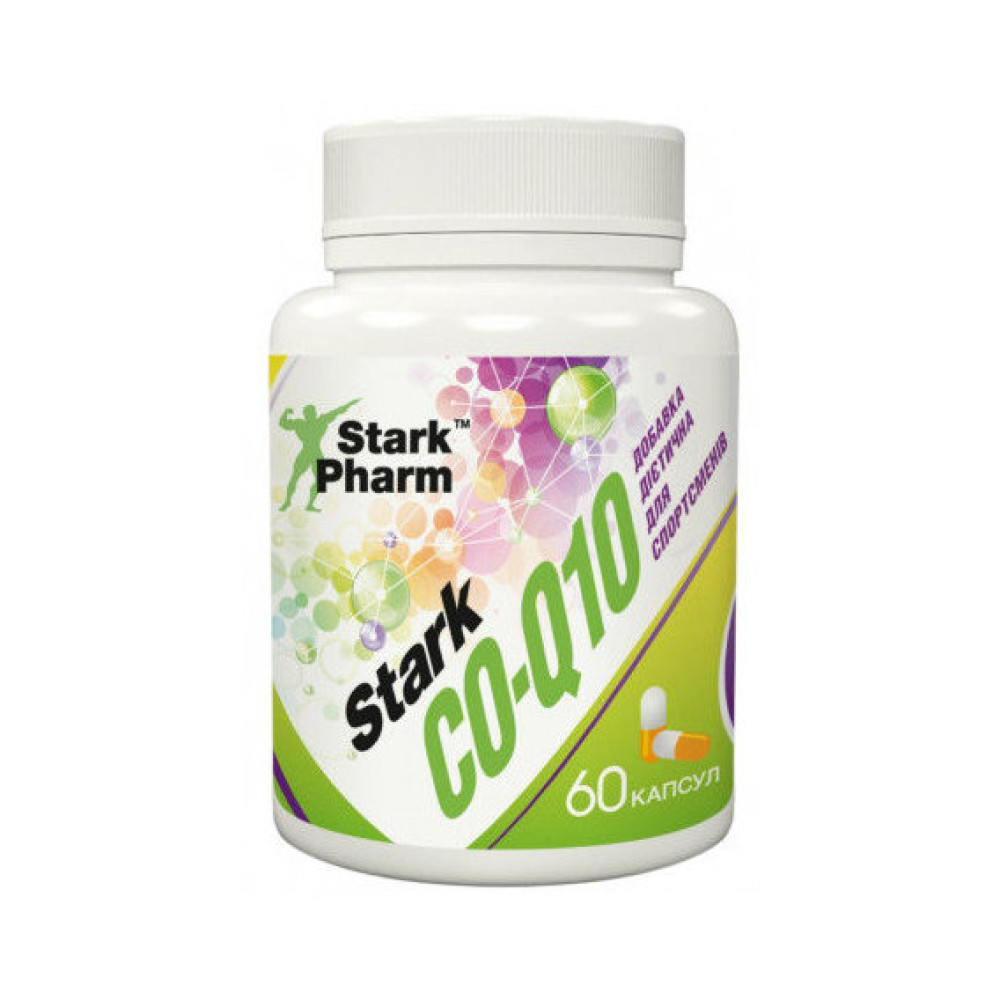 Коензим для спорту Stark Pharm CO-Q10 Coenzyme 50 mg 60 Caps