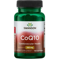 Коензим Swanson CoQ10 100 mg 100 Softgels SWA-02561