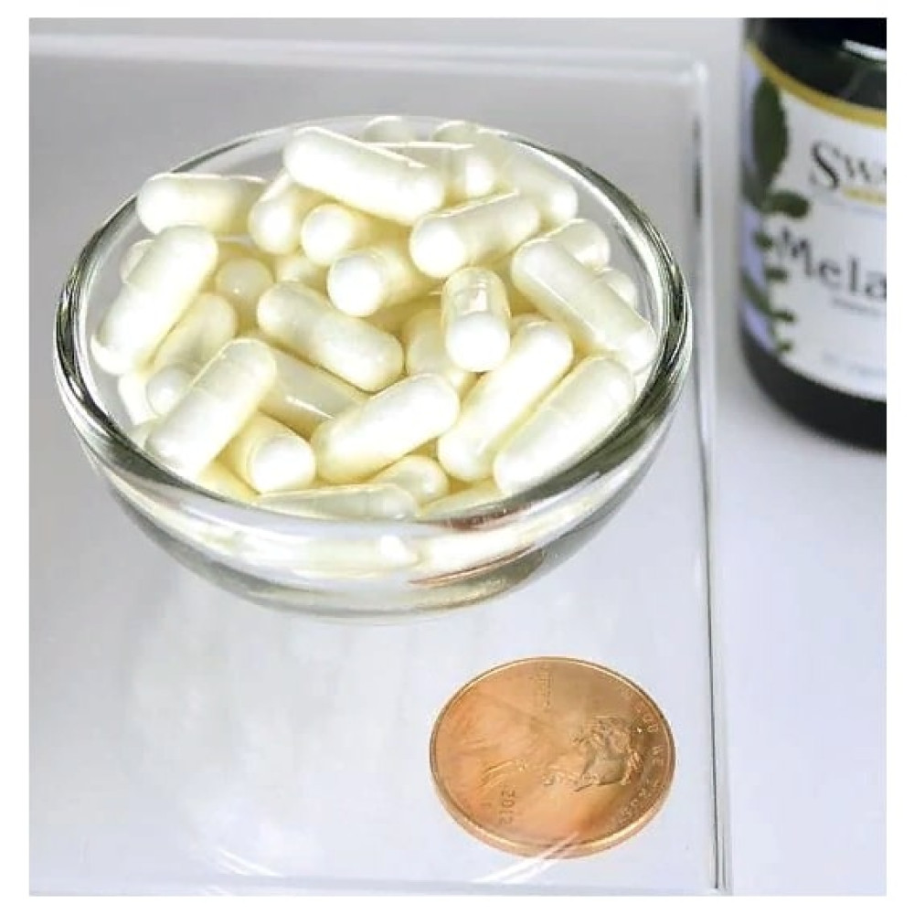 Мелатонін для сну Swanson Melatonin 3 mg 60 Caps SWA-01498