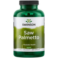 Екстракти ягід сереноа Swanson Saw Palmetto 540 mg 250 Caps SWA-01910