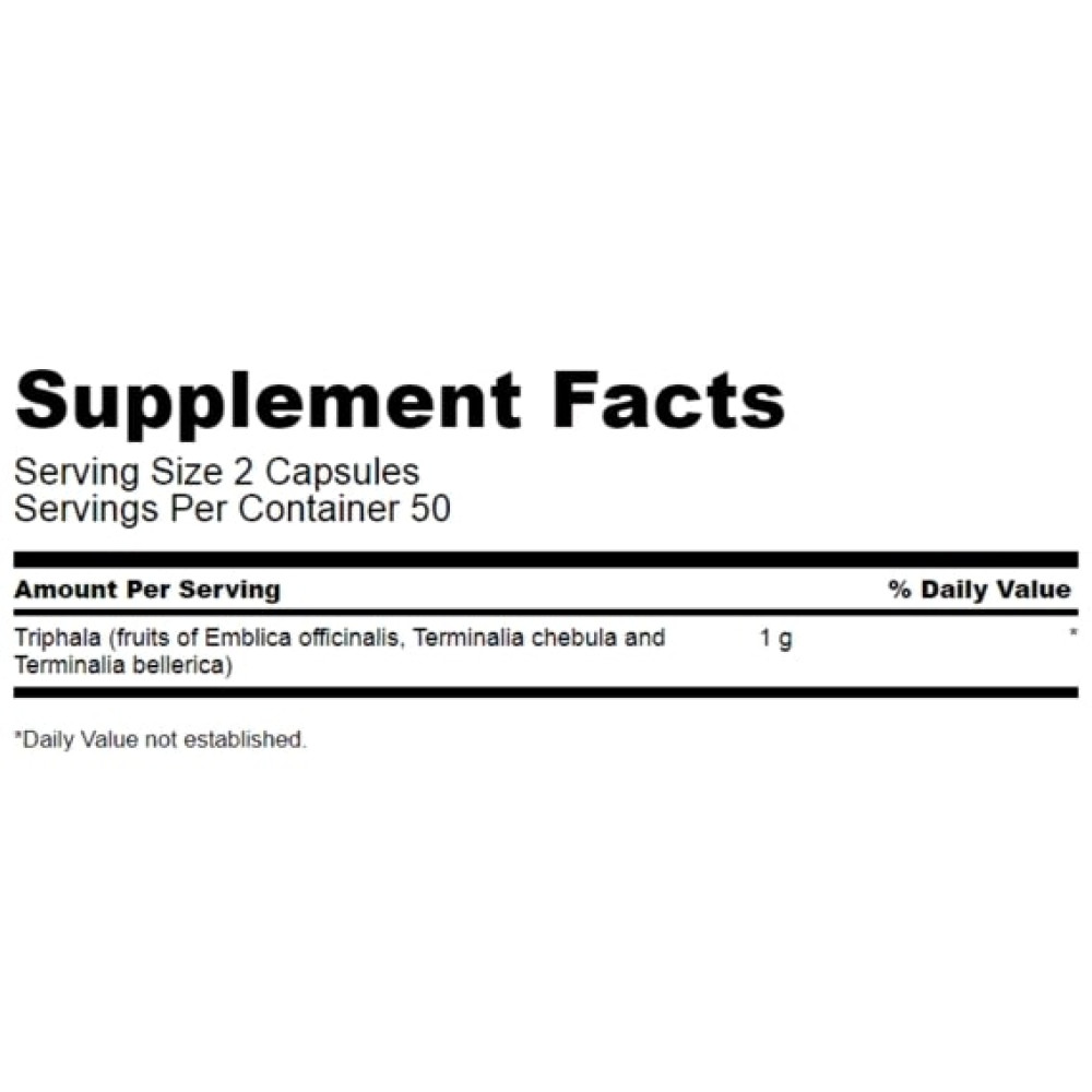 Суміш екстрактів Swanson Triphala 500 mg 100 Caps SWA-11039