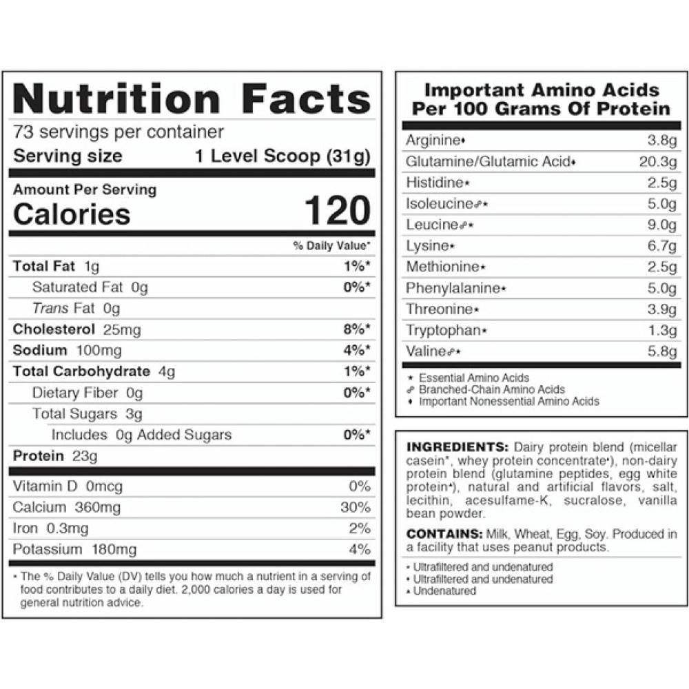 Протеїн Syntrax Trophix 5.0 2270 g /73 servings/ Creamy Vanilla