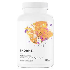 Травні ферменти Thorne Research Multi Enzyme (Betaine/Pancreatin/Pepsin for Digestion Support) 180 Caps THR-41002