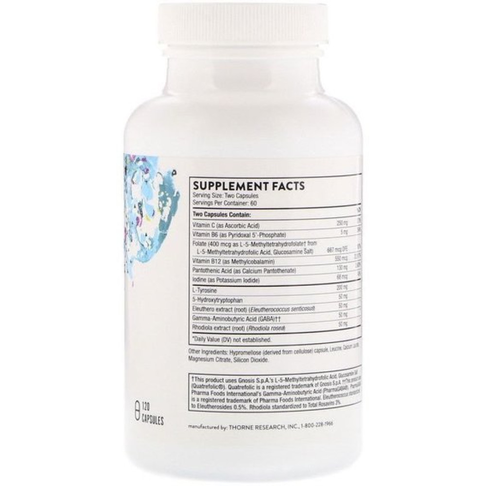 Комплекс для профілактики нервової системи Thorne Research Deproloft-HF 120 Veg Caps