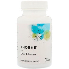 Комплекс для профілактики печінки Thorne Research Liver Cleanse 60 Caps