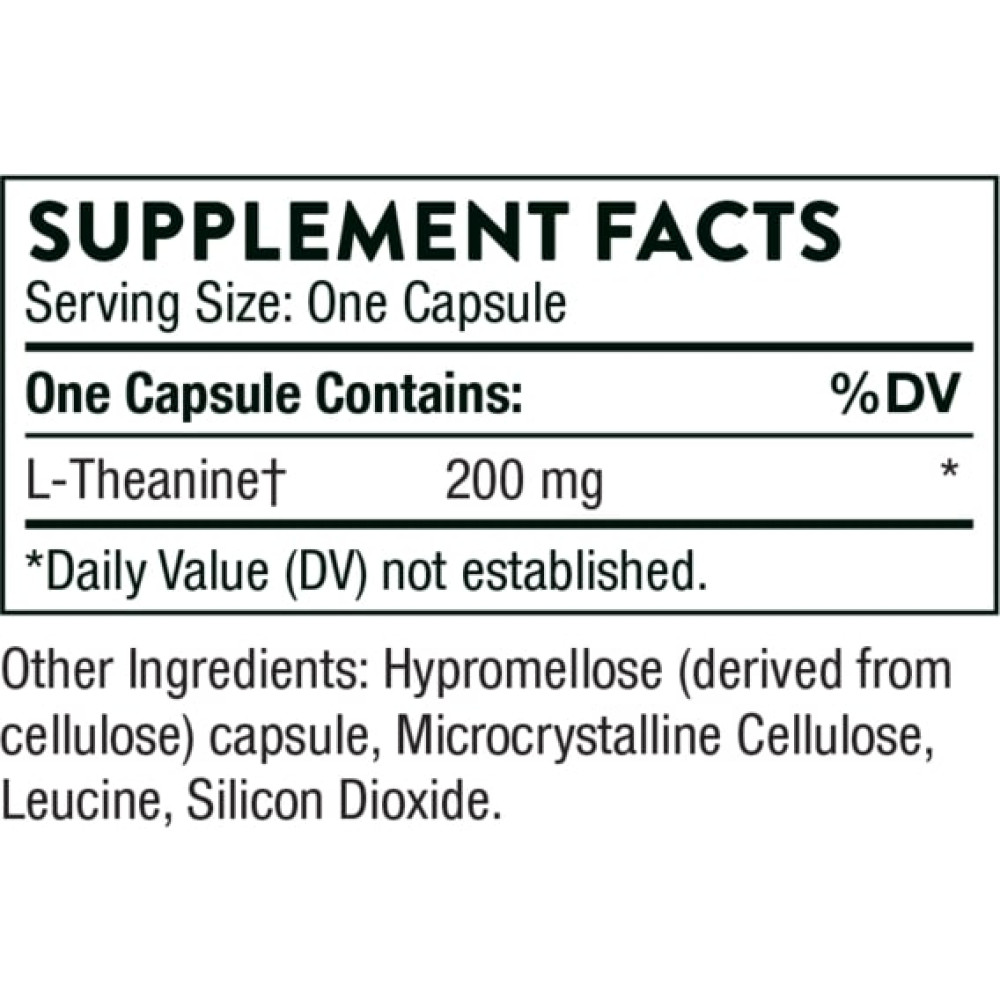 Теанін Thorne Research Theanine 90 Caps