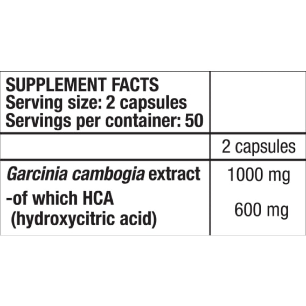 Комплексний жироспалювач BioTechUSA HCA 100 Caps