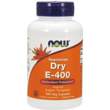 Вітамін E NOW Foods Vitamin E-400 Dry 100 Veg Caps
